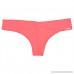 zeraca Women's Sexy Brazilian Cheeky Bikini Bottom Neon Shell Pink B01LCVUBIG